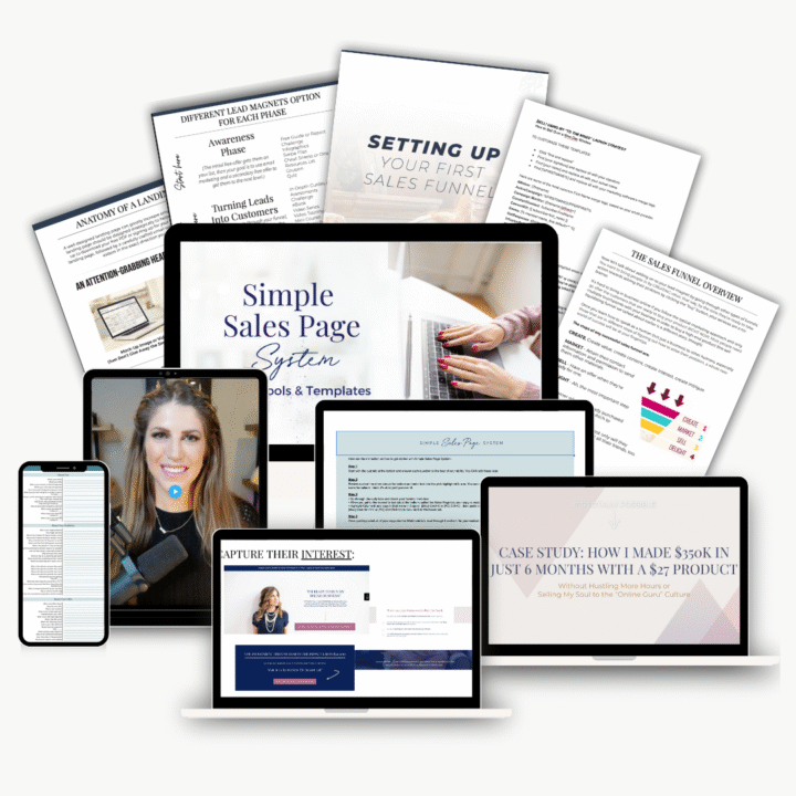 Simple Sales Page System